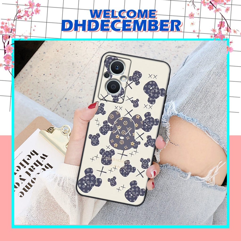 Ốp lưng Oppo RENO 7Z 5G - RENO 8Z 5G - BẢO VỆ CAMERA in hình K@ws, Cool Be@r SIÊU NGẦU