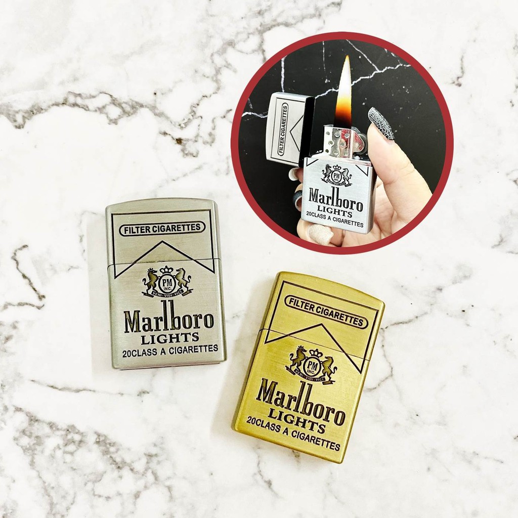 𝙃𝙤̣̂𝙥 𝙌𝙪𝙚̣𝙩 𝘽𝙖̣̂𝙩 𝙇𝙪̛̉𝙖 G-A Đ-Á KHẮC NỔI LOGO MARLBORO - (XÀI G-A)