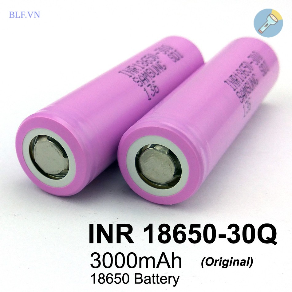 Pin 18650 SAMSUNG INR18650 30Q 3000mAh dòng xả cao 15A