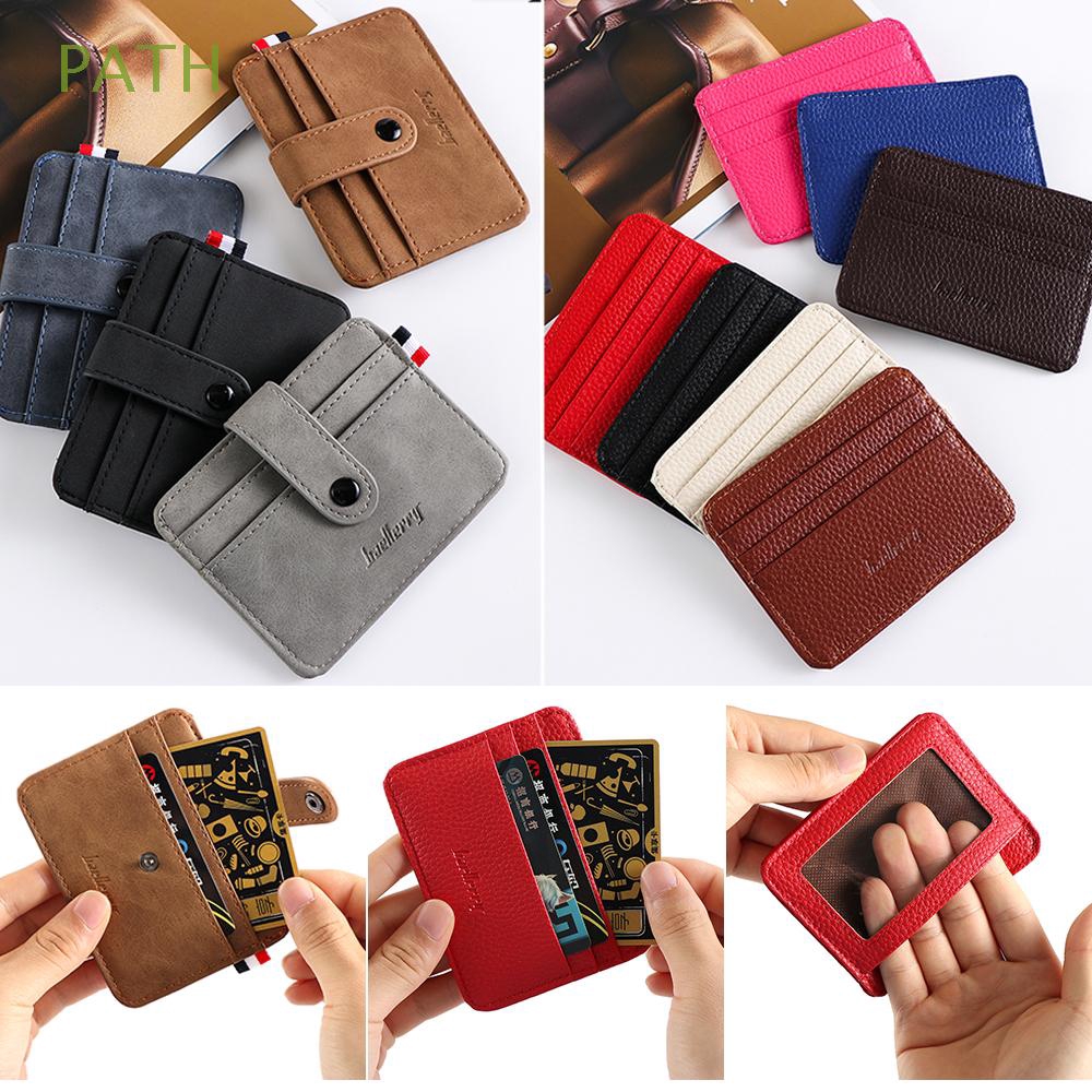 PATH Multi-card position Slim Business Money Pocket Coin Purse Small Wallet