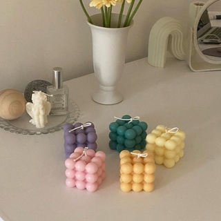 Nến thơm handmade hình rubik