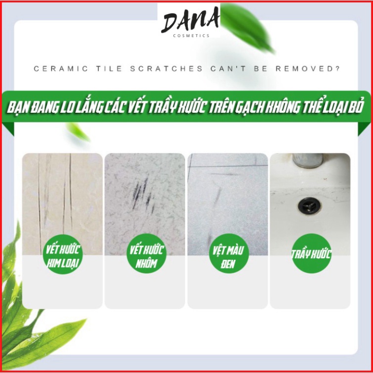 Dung Dịch Xoá Vết Xước Gạch Sàn Nhà Siêu Sạch Cao Cấp 260ml DANA