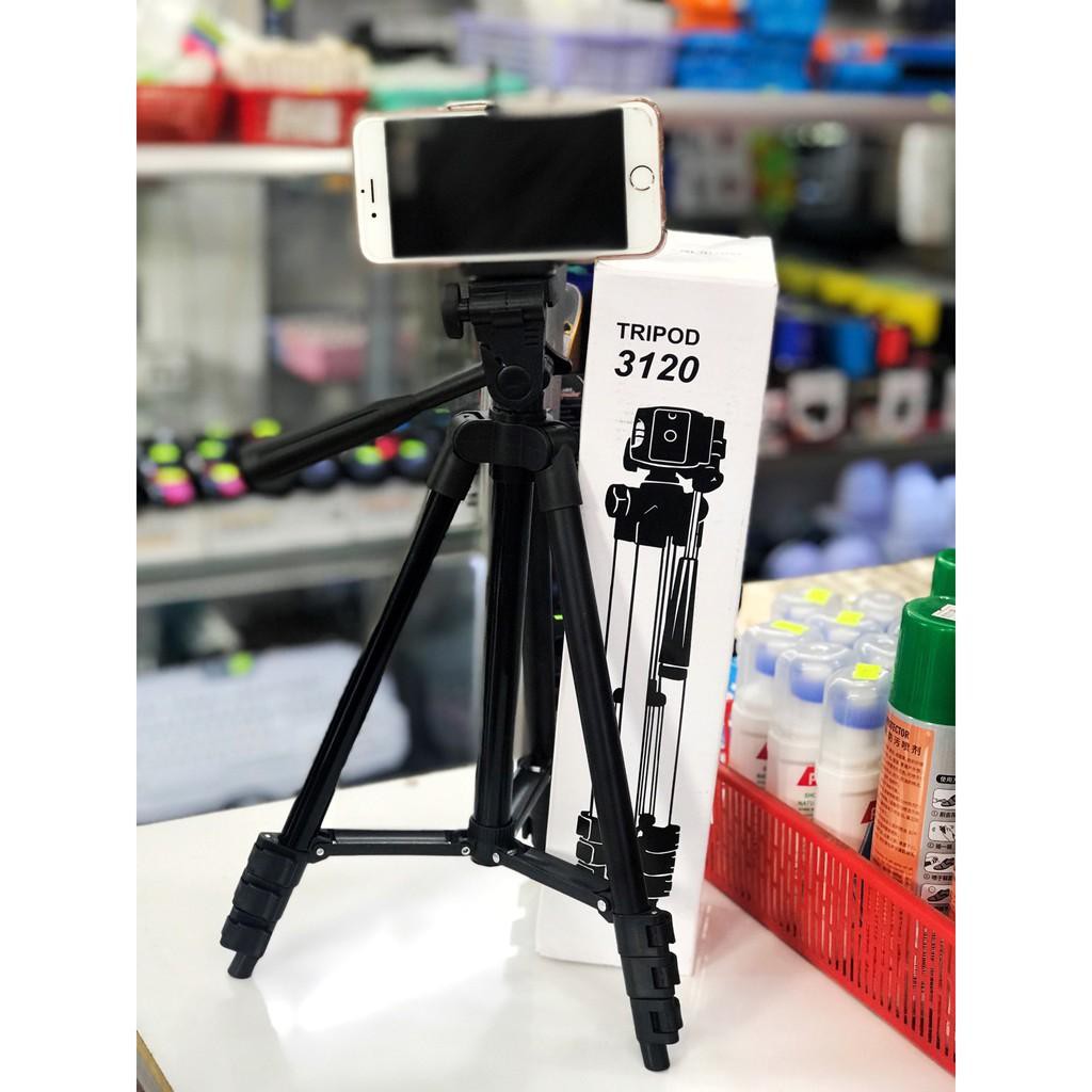 Gậy Tripod 3120 Model 2018 tặng kèm kẹp điện thoại | BigBuy360 - bigbuy360.vn