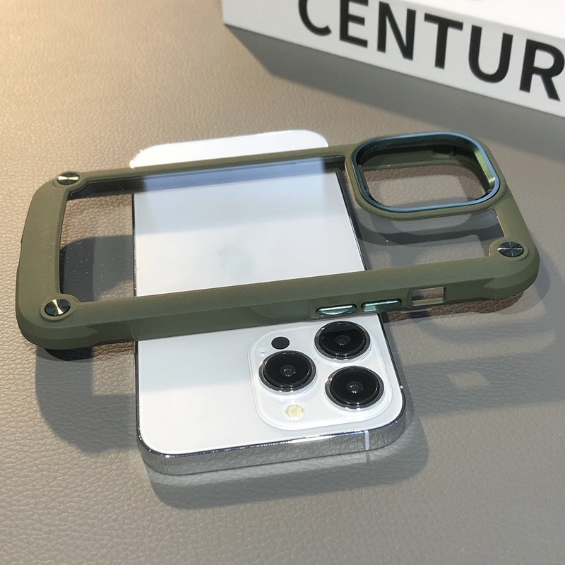 Ốp Điện Thoại Trong Suốt Có Túi Khí Chống Rơi Cho iPhone 14 13 12 11 Pro Max XS XR X 8 7 6 6S Plus + SE 2020