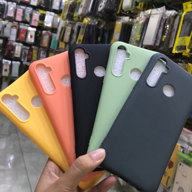 Realme C3 Ốp lưng dẻo màu trơn dày dặn