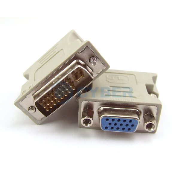 Đầu chuyển đổi VGA sang DVI 24+5 (DVI 24+5 sang VGA)