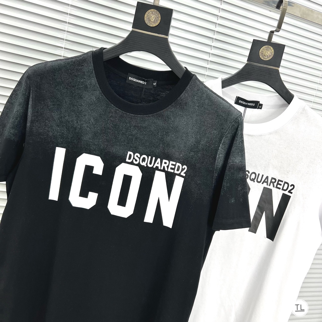 Áo Phông Nam DSQ ICon - Áo Thun Chữ in Cho Nam
