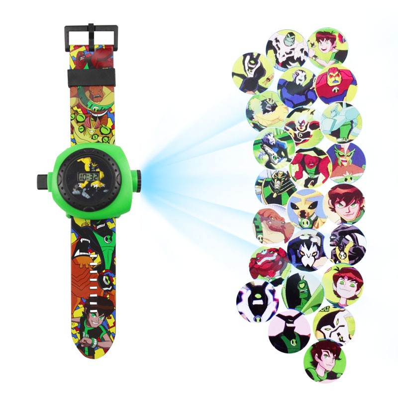 Đồng Hồ Điện Tử Hoạ Tiết Hoạt Hình Người Nhện Với 24 Kiểu Dáng Dành Cho Bé