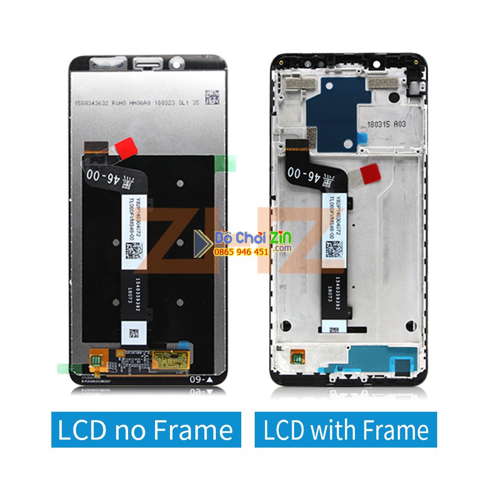 Mặt kính màn hình xiaomi redmi note 5