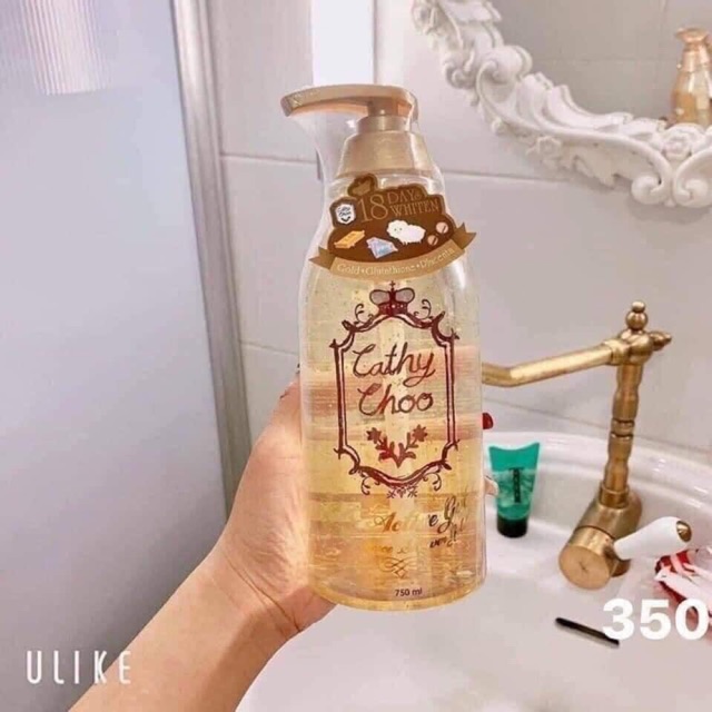 SỮA TẮM CATHY CHOO TINH CHẤT VÀNG 24K