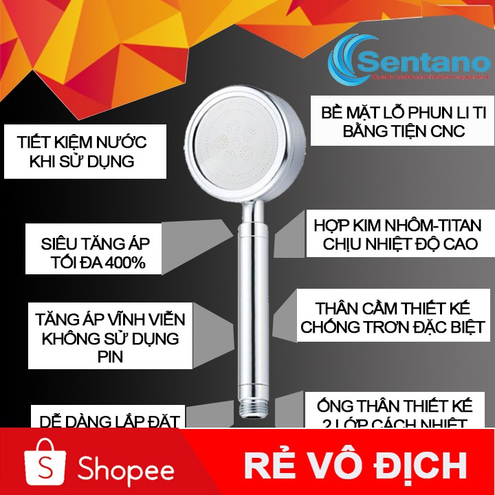 [RẺ NHẤT SHOPEE -BIG SALE] Tay sen SIÊU TĂNG ÁP Massage dùng vĩnh viễn - Có Video test sản phẩm