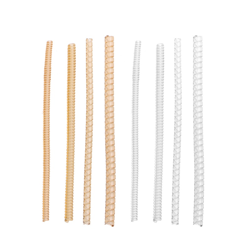 Bộ 8 Vòng Lò Xo Bảo Vệ Điện Thoại Trong Suốt Có Thể Điều Chỉnh Được