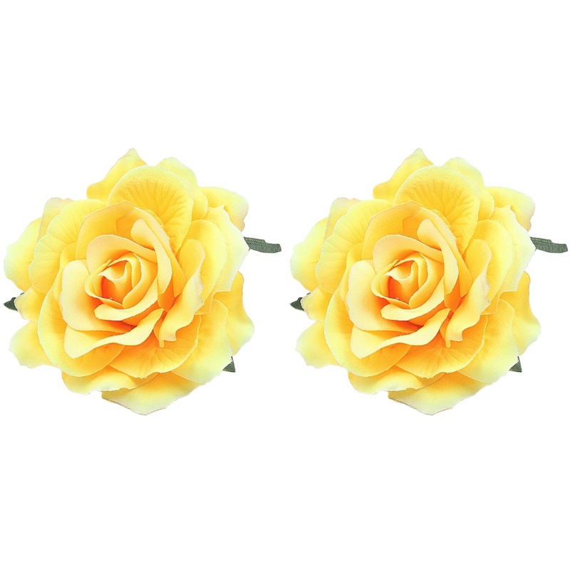 Set 2 Trâm Cài Tóc Hình Hoa Hồng Kiểu Dáng Mới Lạ Dành Cho Cô Dâu