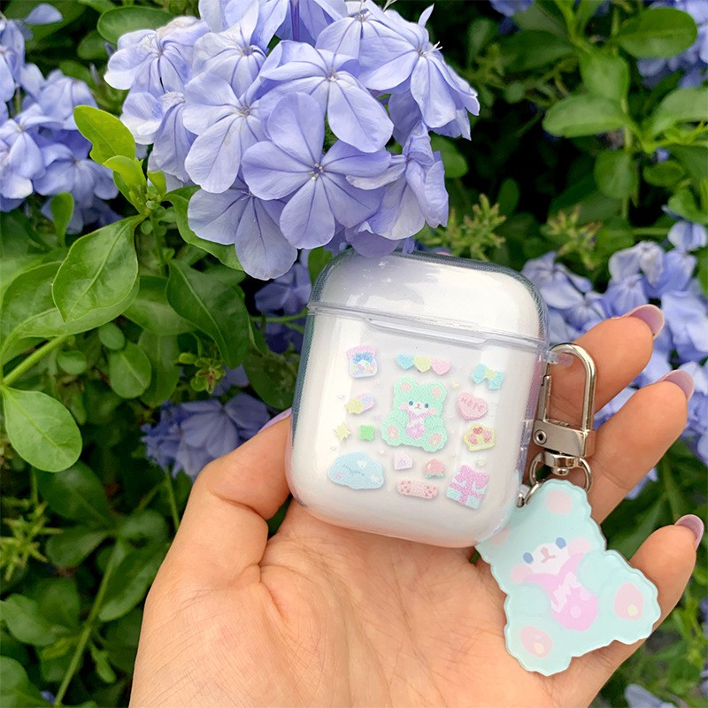 Case Airpods Gấu Cute cho AirPods 1/2/Pro - airpod case