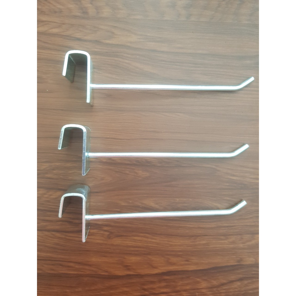 Móc cài thanh ngang 15- 20cm - móc cài thanh sắt, gỗ, thanh inox dài 20cm