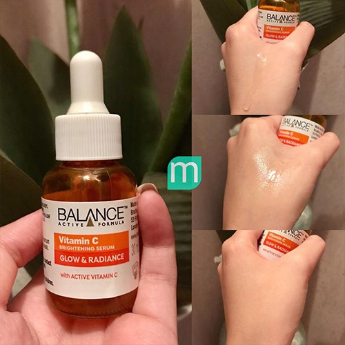 Serum mờ thâm mụn Vitamin C Balance Active Formula 30ml