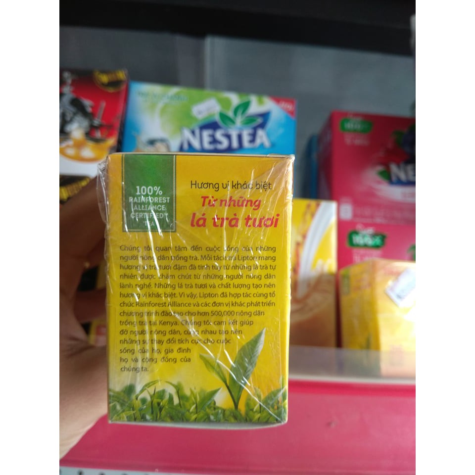 Trà Lipton túi lọc nhãn vàng hộp  50g( 2g x 25 gói)