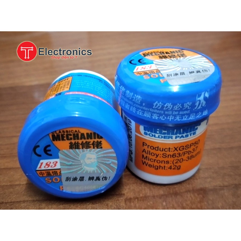 Thiếc bột MECHANIC 20gr-42gr