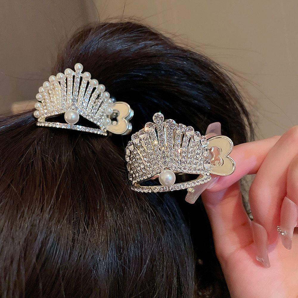 Kẹp Tóc Kim Loại Kiểu Pháp Thanh Lịch Cho Nữ WMES15H