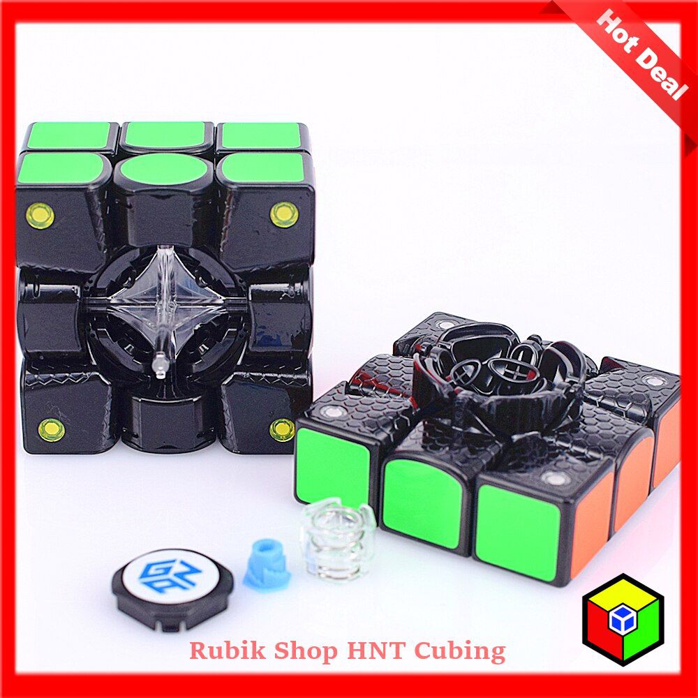 Rubik 3x3x3 Cao Cấp Gan Air M - Flagship Hãng GanCube Có Sẵn Nam Châm