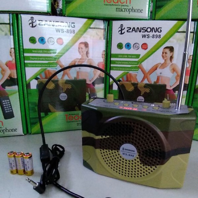 Loa bẫy chim e898 có Bluetooth
