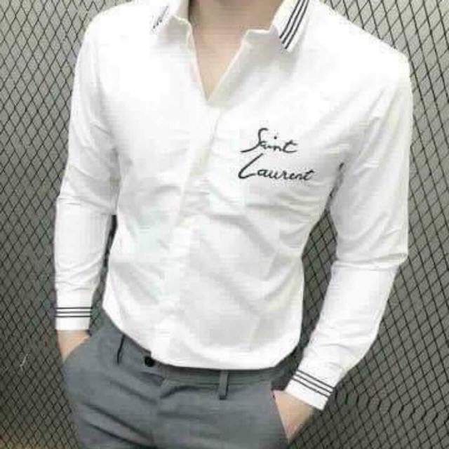 [SALE OFF SIÊU BÃO] Áo sơ mi nam thời trang cao cấp Saint Laurent | BigBuy360 - bigbuy360.vn