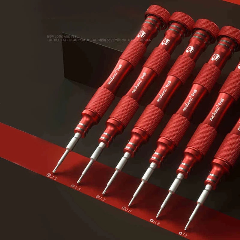 Tua Vít Cơ Khí Chống Trượt Chuyên Dụng Cho Camera Điện Thoại 2.5 1.2 1.5 Phillips T2 Hex 0.8 Torx 0.6 Y