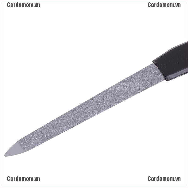 Dụng Cụ Dũa Móng Tay 2 Mặt Bằng Thép Không Gỉ
