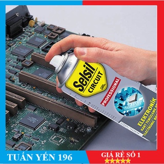 Chai Xịt 500ml SELSIL CIRCUIT Vệ Sinh Bo Mạch Điện Tử