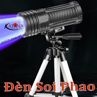 Đèn soi phao câu đơn, câu đài chuyên dùng câu cá ban đêm 2 chế độ 4 màu