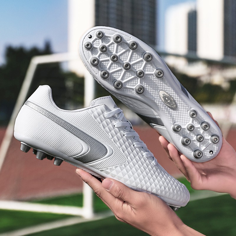 THANH LÝ Giày bóng đá chất lượng cao AG Giày bóng đá cỏ nhân tạo Giày bóng đá trẻ em Size:36-45