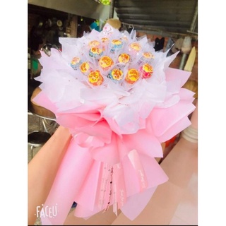 Giấy mếch lụa gói hoa, mếch mỏng, dày