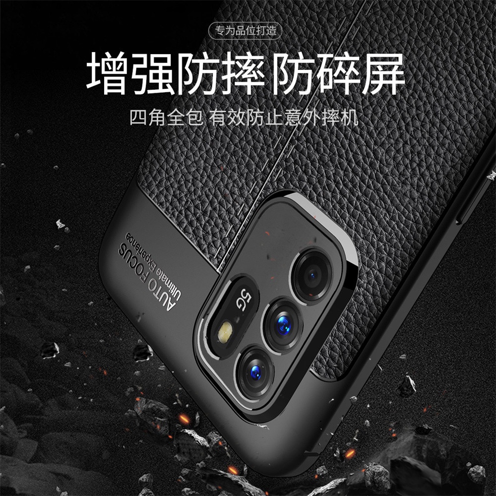 Ốp điện thoại da chống sốc siêu bền dành cho Oppo Reno 6 Reno6 4g 5g Reno 6 Pro Plus 6pro + 6z 6 Z 2021