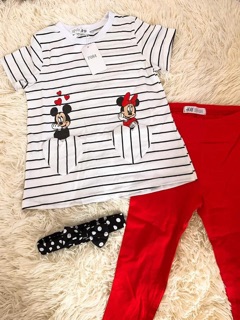 Set bộ H&M kèm nơ xinh