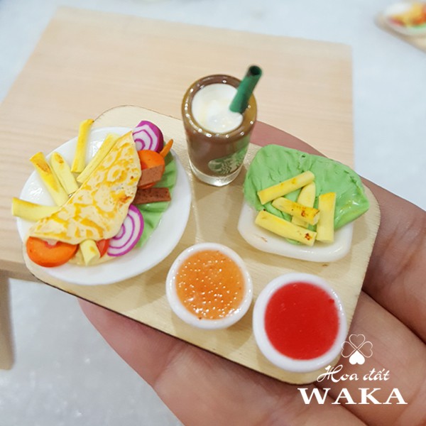 Bánh Mì Kebab Mini Food 01- Mô hình 1/12