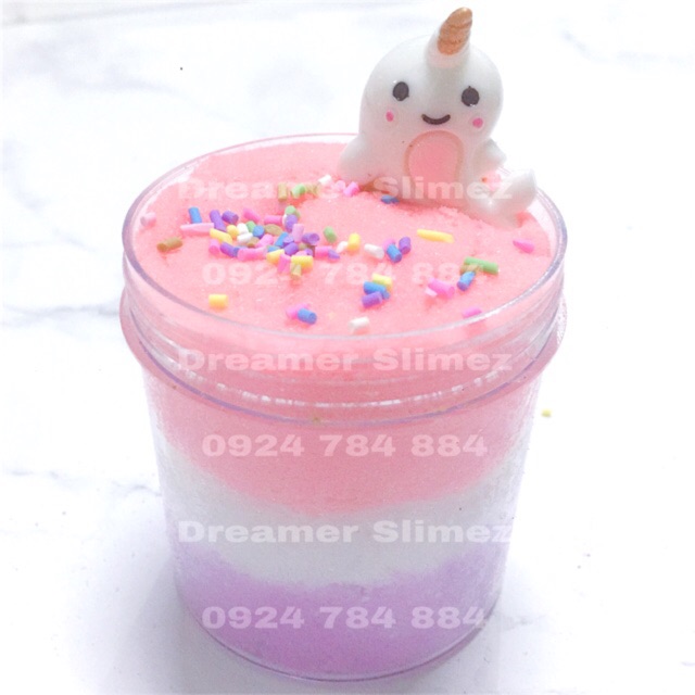 CHÚ NGỰA THẦN KÌ - SLIME MÂY LÀM TỪ TUYẾT SNOWWONDER - CLOUD SLIME BÔNG VÀ TƠI - ĐỒ CHƠI SLIME TẶNG KÈM  - SLIME AN TOÀN