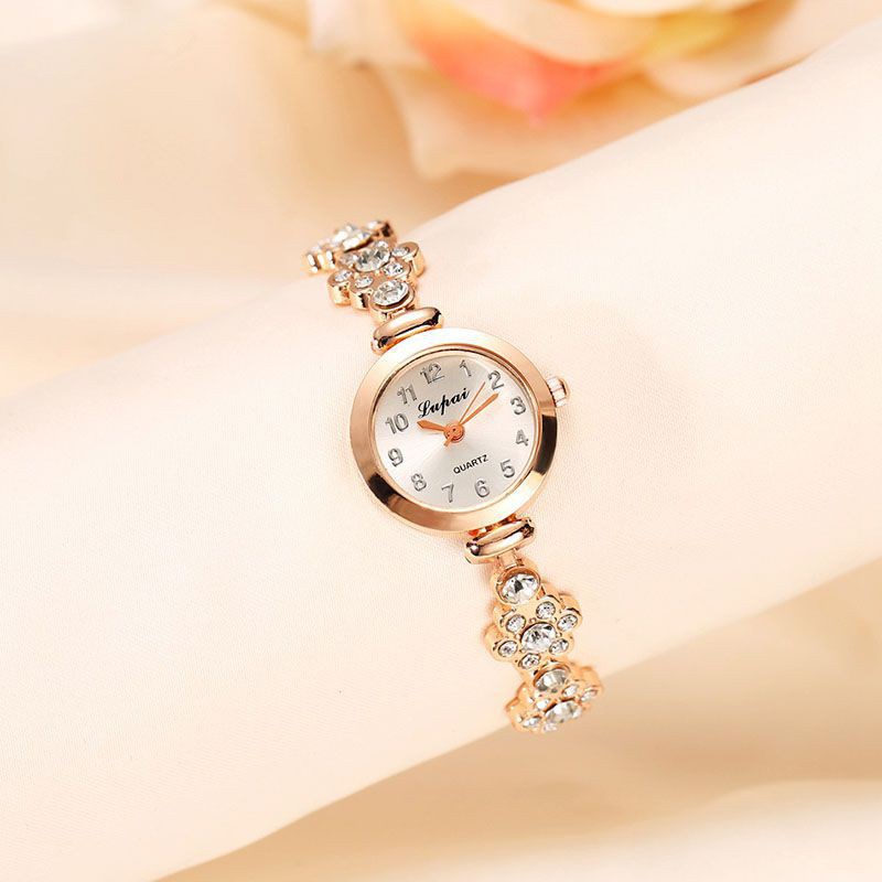 📣📣Geneva Women Fashion Quartz Bracelet Watch Crystal Watch Jamtangan