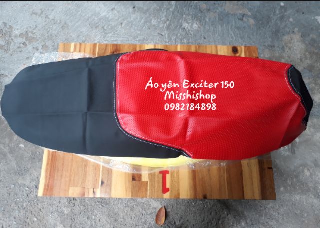 Áo yên xe Exciter 150 tặng kèm bọc chân chống xe