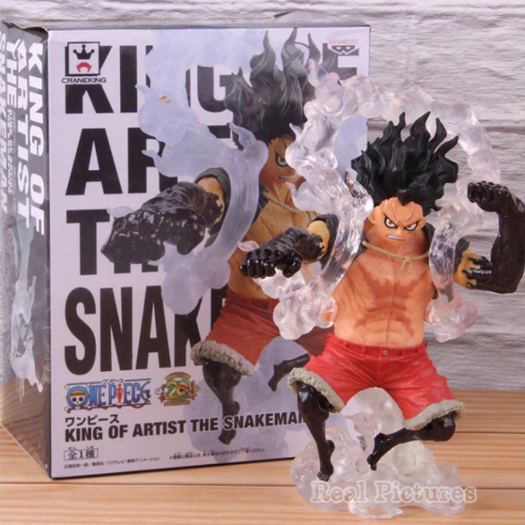 MÔ HÌNH LUFFY GEAR 4 SNAKE MAN 19CM