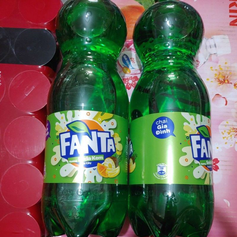 Nước giải khát Fanta hương soda kem trái cây 1.5l