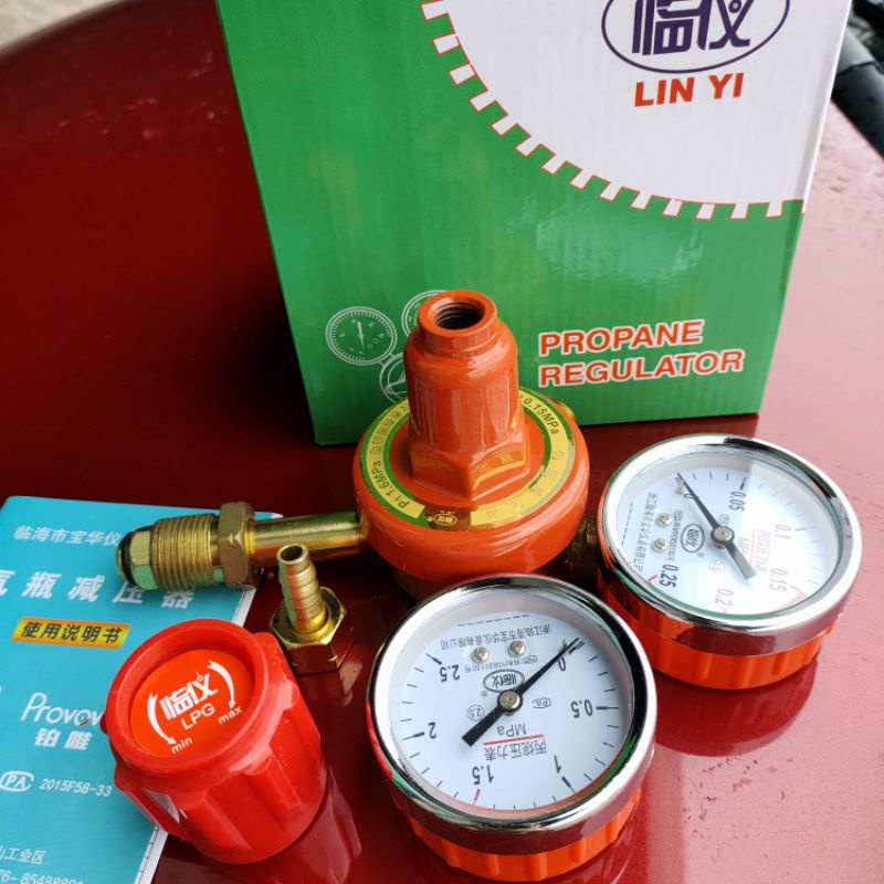 Đồng hồ điều chỉnh áp xuất và lưu lượng khí từ bình Gas - Đồng hồ cắt hơi gas