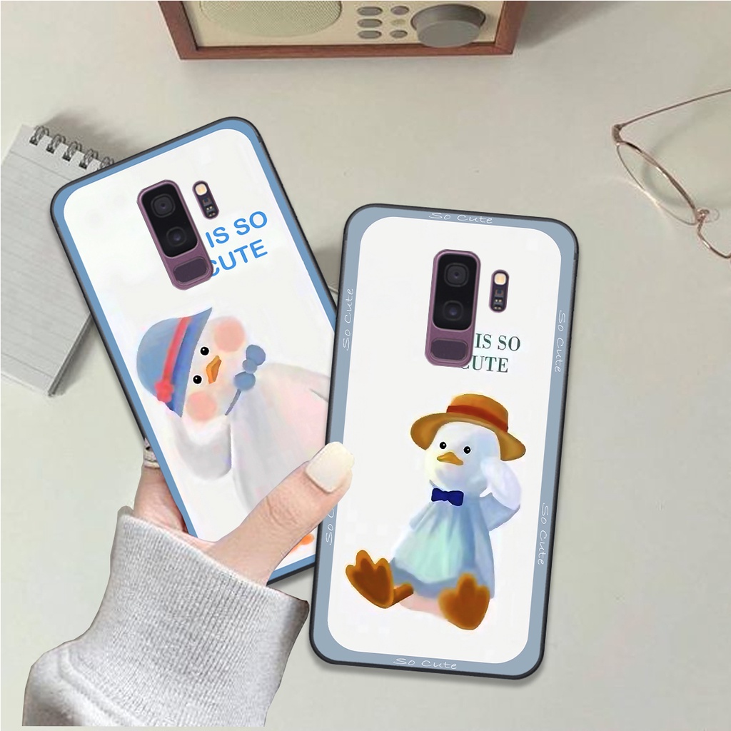 Ốp Samsung S9 / S9 Plus / S9+ bộ hình cute dễ thương gấu thỏ xinh xắn vẽ tay lạ mắt