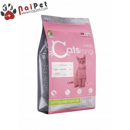 Thức ăn hạt cho mèo con Catsrang Kitten 1.5Kg