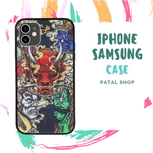 Ốp Lưng Thanh Lịch Hình Nghệ Thuật Youkai Độc Ác Quỷ Thần Nhật Bản Chống Nước cho IPHONE SAMSUNG MYS20220054
