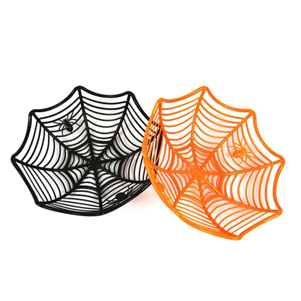 1 Rổ Nhựa Đựng Trái Cây / Bánh Quy Trang Trí Halloween
