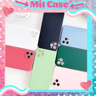 Ốp lưng iphone ốp tpu dẻo viền vuông trơn đủ màu iphone 6/6plus/7plus/8plus/x/xs/xs max/11/11pro/11 pro max