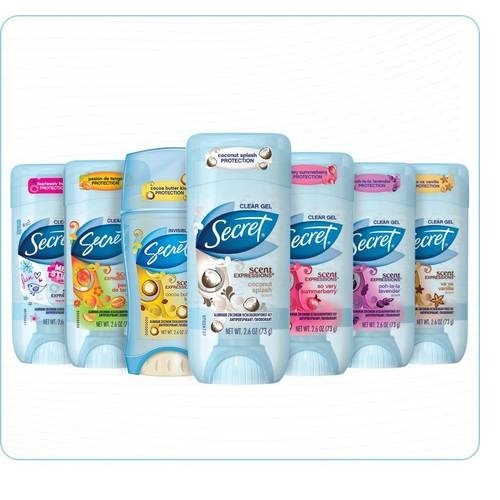 Gel khử mùi Secret Clear Gel 73g