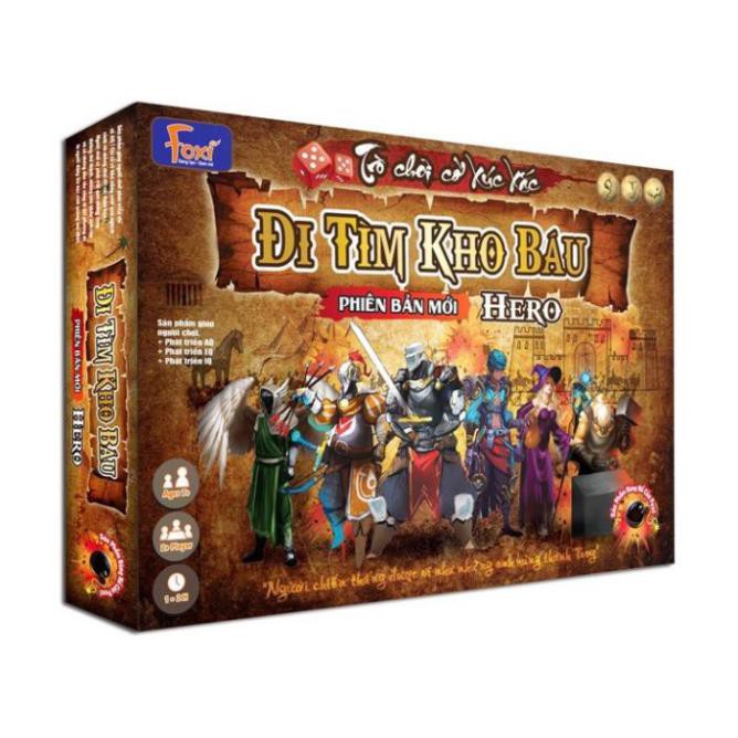 [SALE MÙA DỊCH] Board game-Escape From Zombie-đi tìm kho báu Foxi-đồ chơi trẻ em-giải trí vừa chơi học và nhiều giá trị.