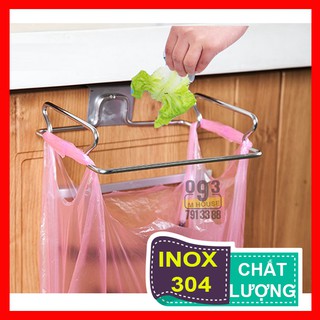 Giá Kệ Treo Túi Rác Inox Thông Minh Tiện Ích, Túi Lọc Rác, Giỏ Đựng Rác