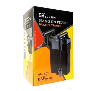 Sunsun HBL 803 Lọc treo lọc nước bể cá cho bể 60-80cm Công Suất 6w lọc 600L/H